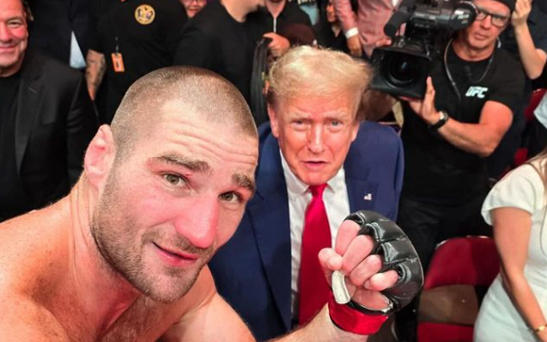 Donald Trump: After UFC 302 win, Sean Strickland addresses 