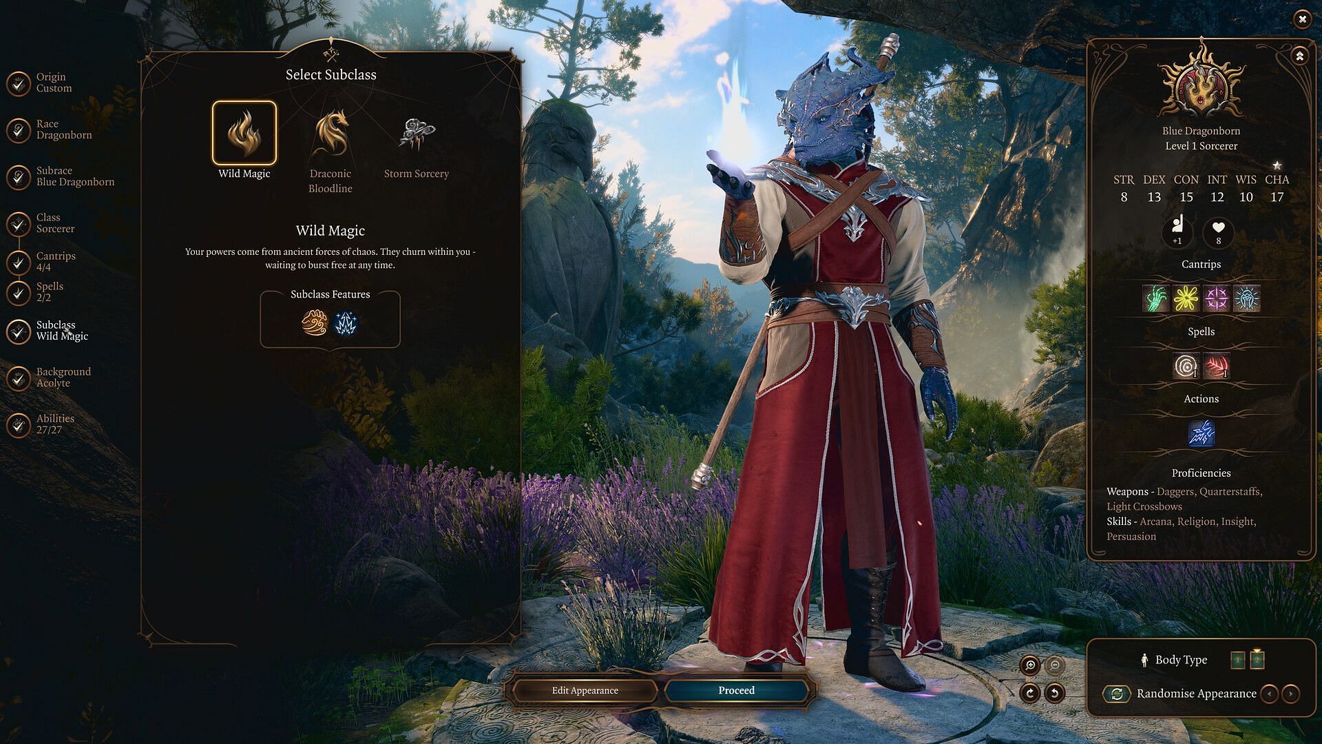 Baldur&#039;s Gate 3 gives full freedom to customize your character (Image via Larian)