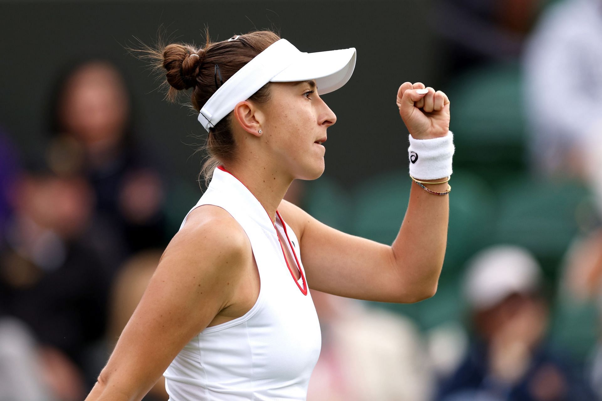 Belinda Bencic at the 2024 Wimbledon Championships