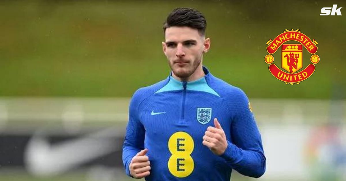 England midfielder Declan Rice
