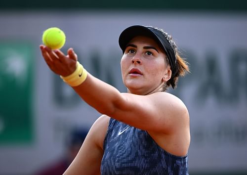 Bianmca Andreesu at the 2024 French Open - Getty Images