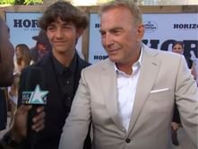 "He trapped me" - Hayes Costner reveals his experience working with his father on Horizon