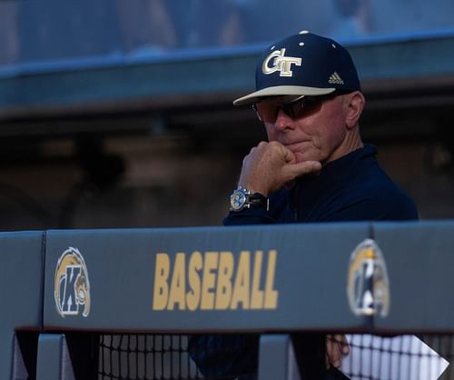 Georgia Tech Yellow Jackets' Danny Hall is currently the winningest HC in NCAA baseball.