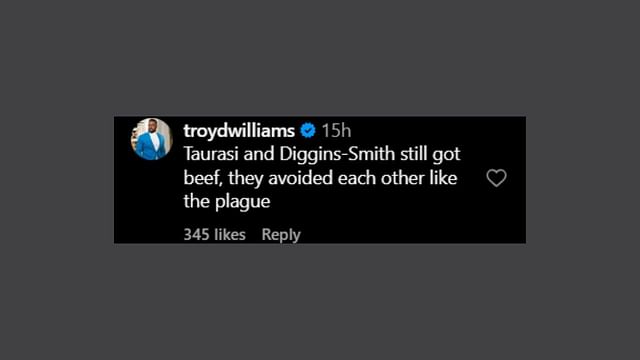 Fan comments on Diana Taurasi and Skylar Diggins-Smith's beef.