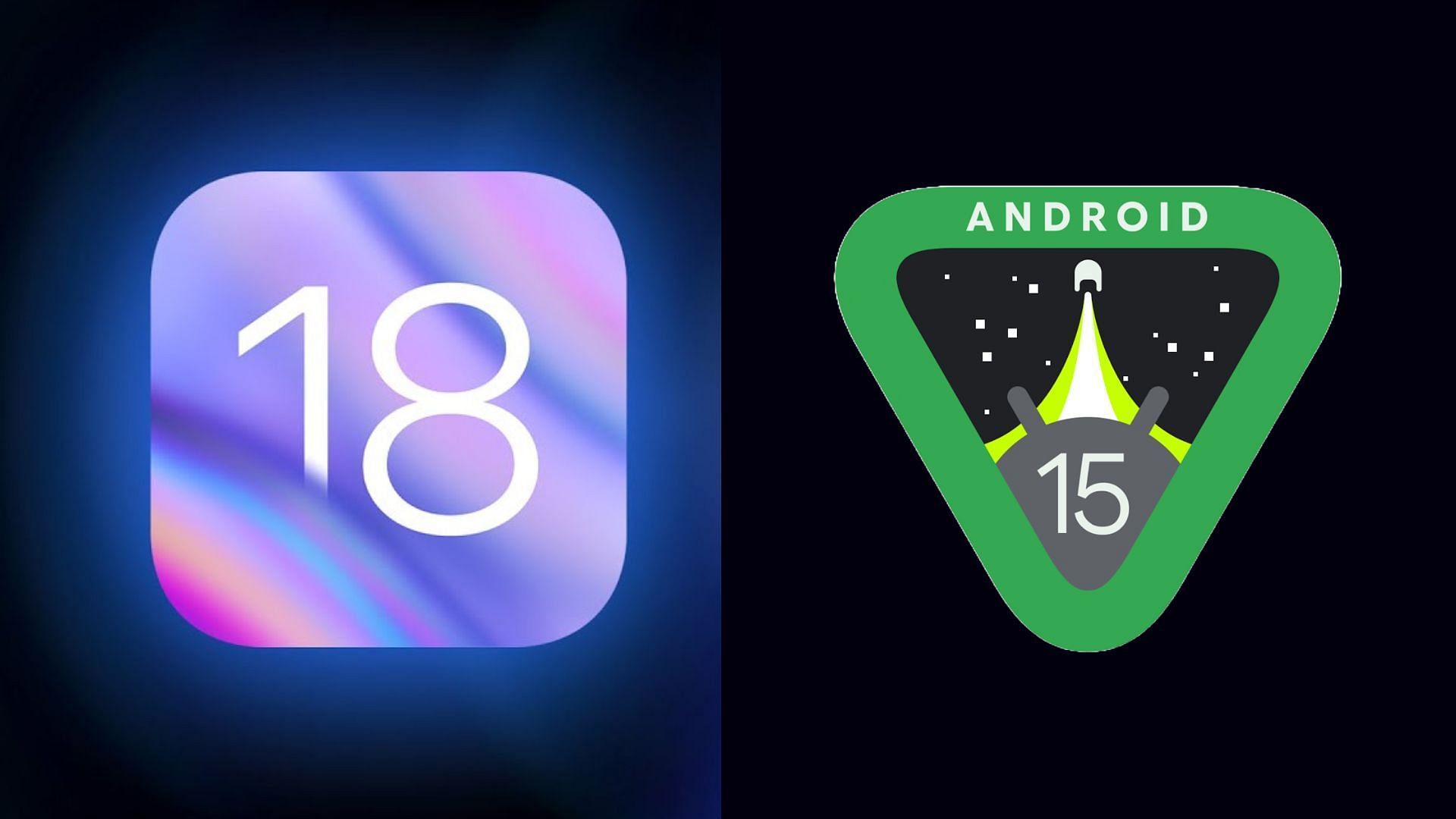 The iOS 18 vs Android 15 comparison (Image via Apple, Android Developer)