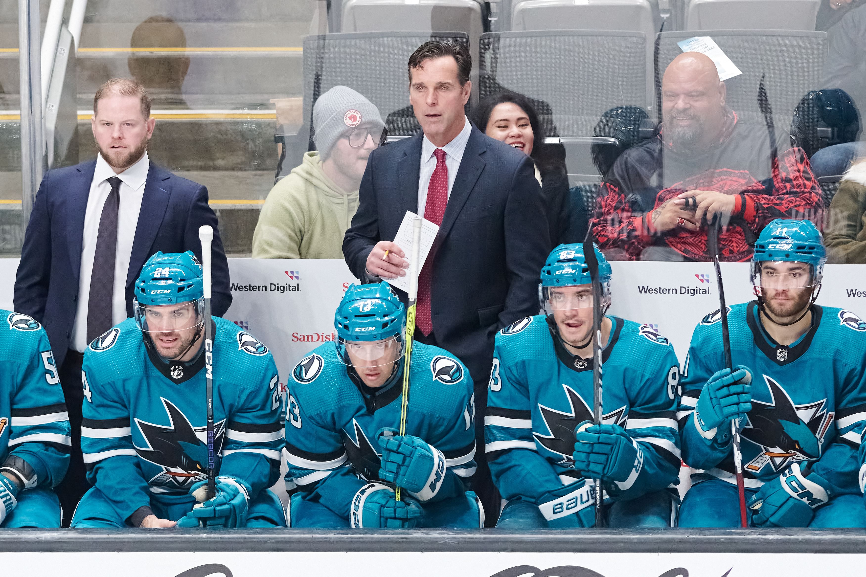 Ryan Warsofsky has been promoted to head coach with the Sharks