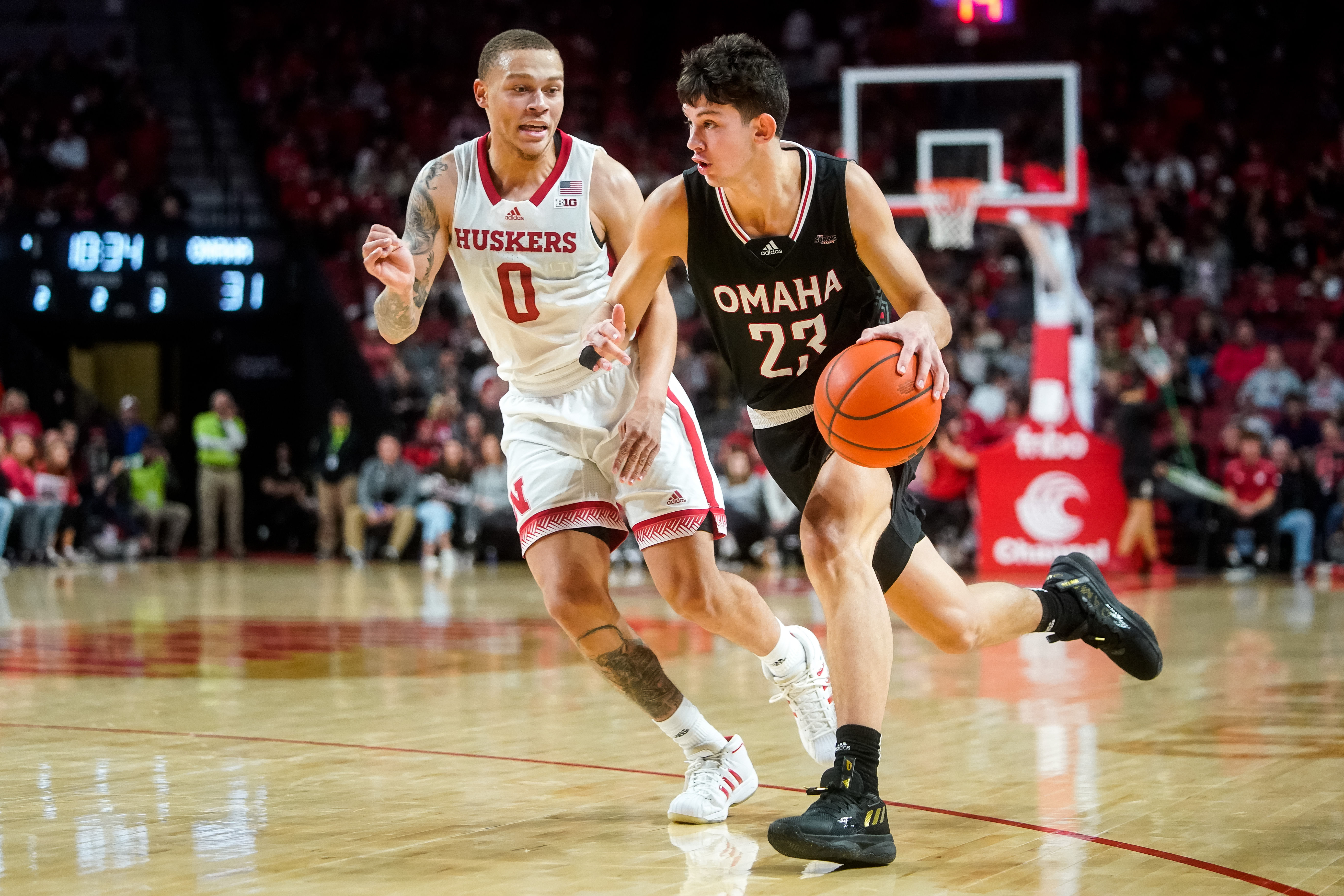 NCAA Basketball: Nebraska Omaha at Nebraska