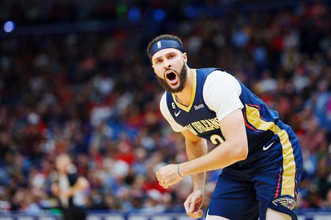 "Is Griff trying to kill me?" - Larry Nance Jr's wife hilariously reveals the challenges of getting traded right before bedtime