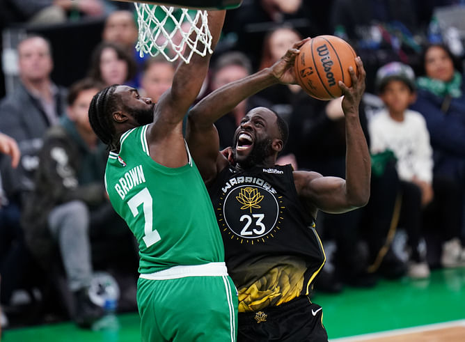 "Rude people"- Draymond Green shows love to Celtics stars but spews hate on fans