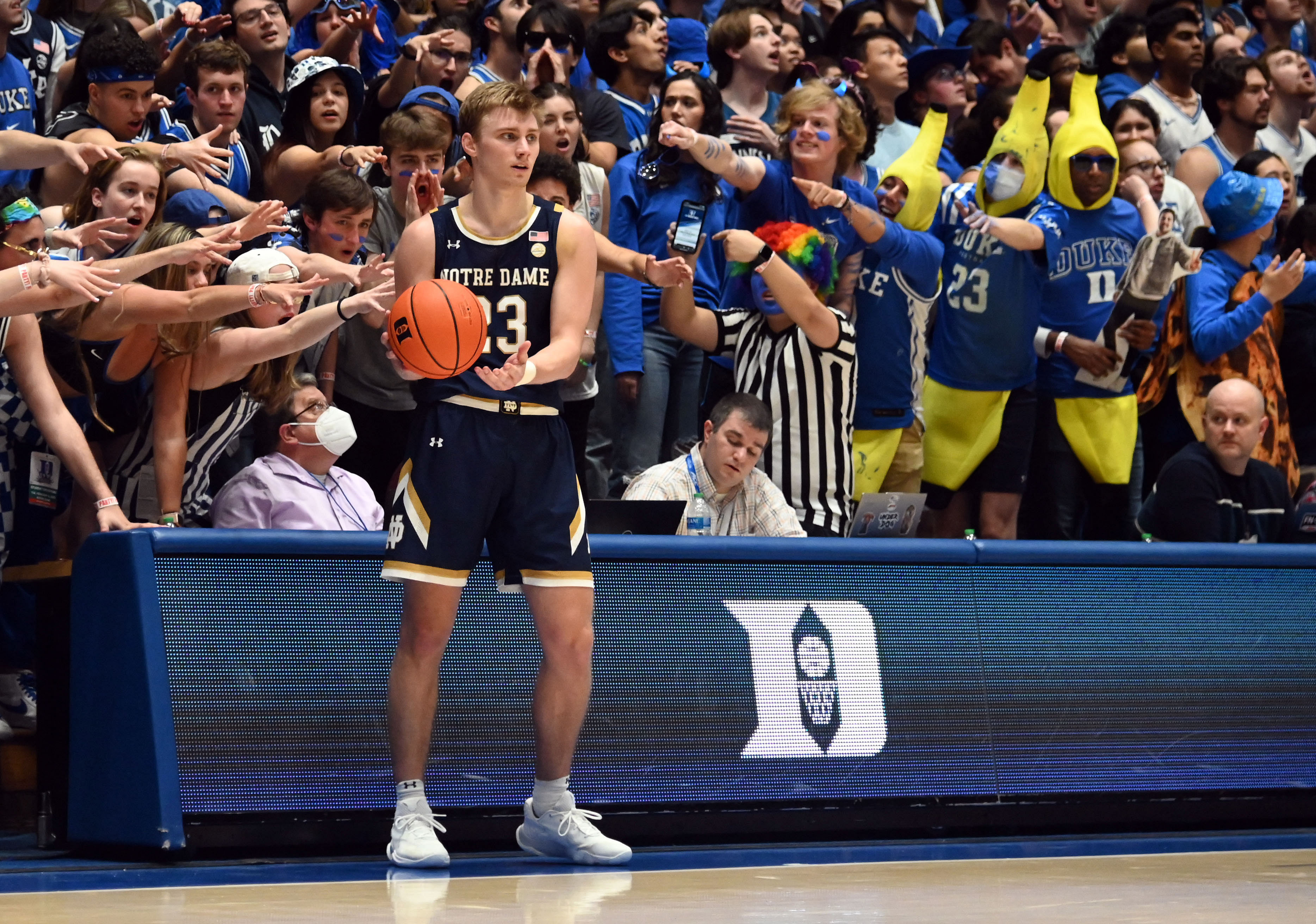 NCAA Basketball: Notre Dame at Duke