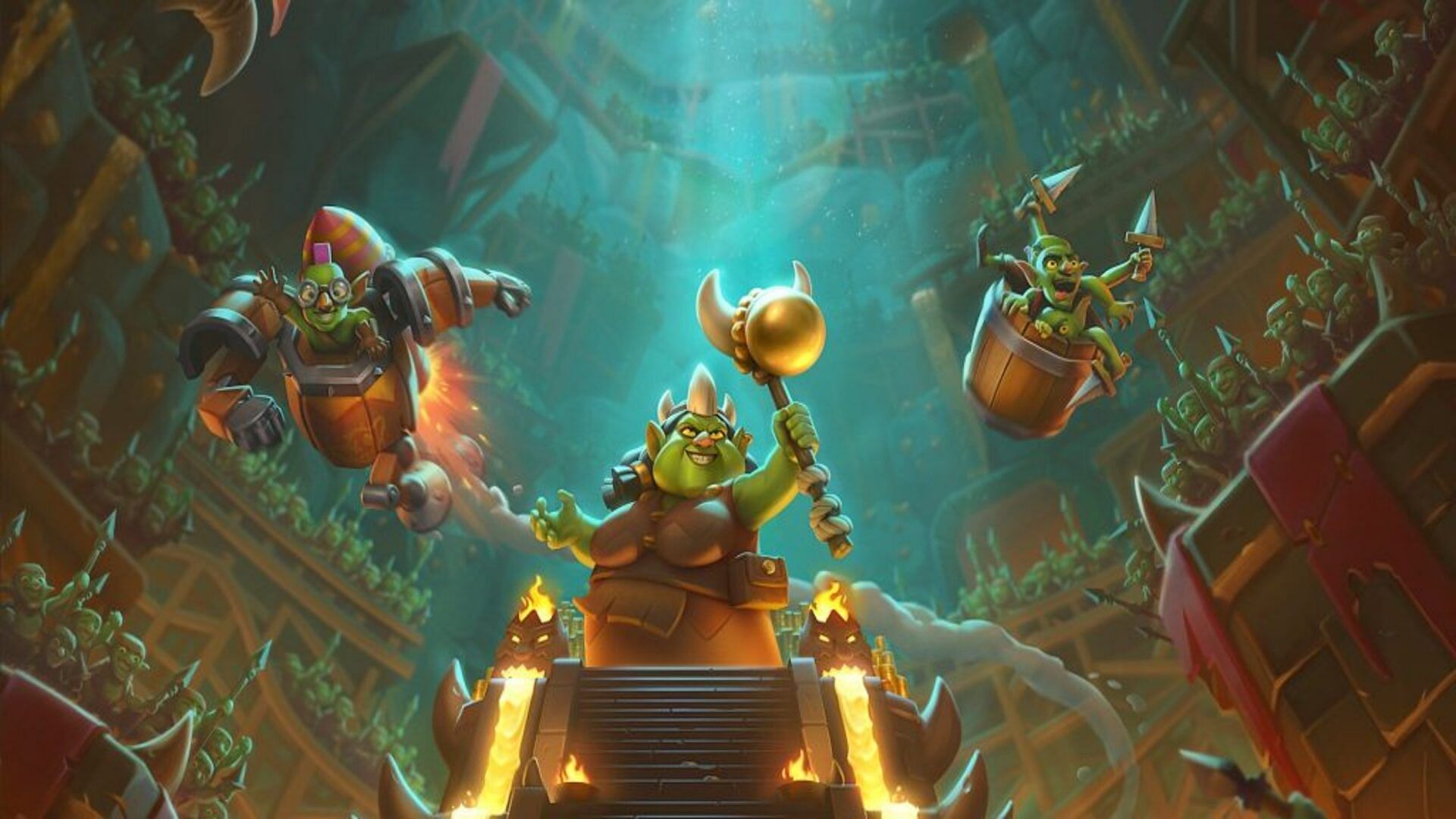 best goblin machine decks in clash royale