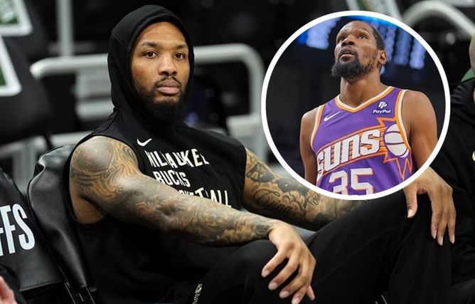 Kevin Durant finds a friend in Damian Lillard amid Sun's star 'reputation' mocked over trade rumors