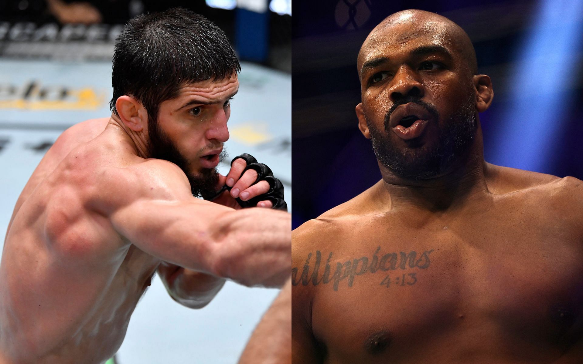 Islam Makhachev (left) and Jon Jones (right) are counted among the most skilled MMA fighters ever [Images courtesy: Getty Images]