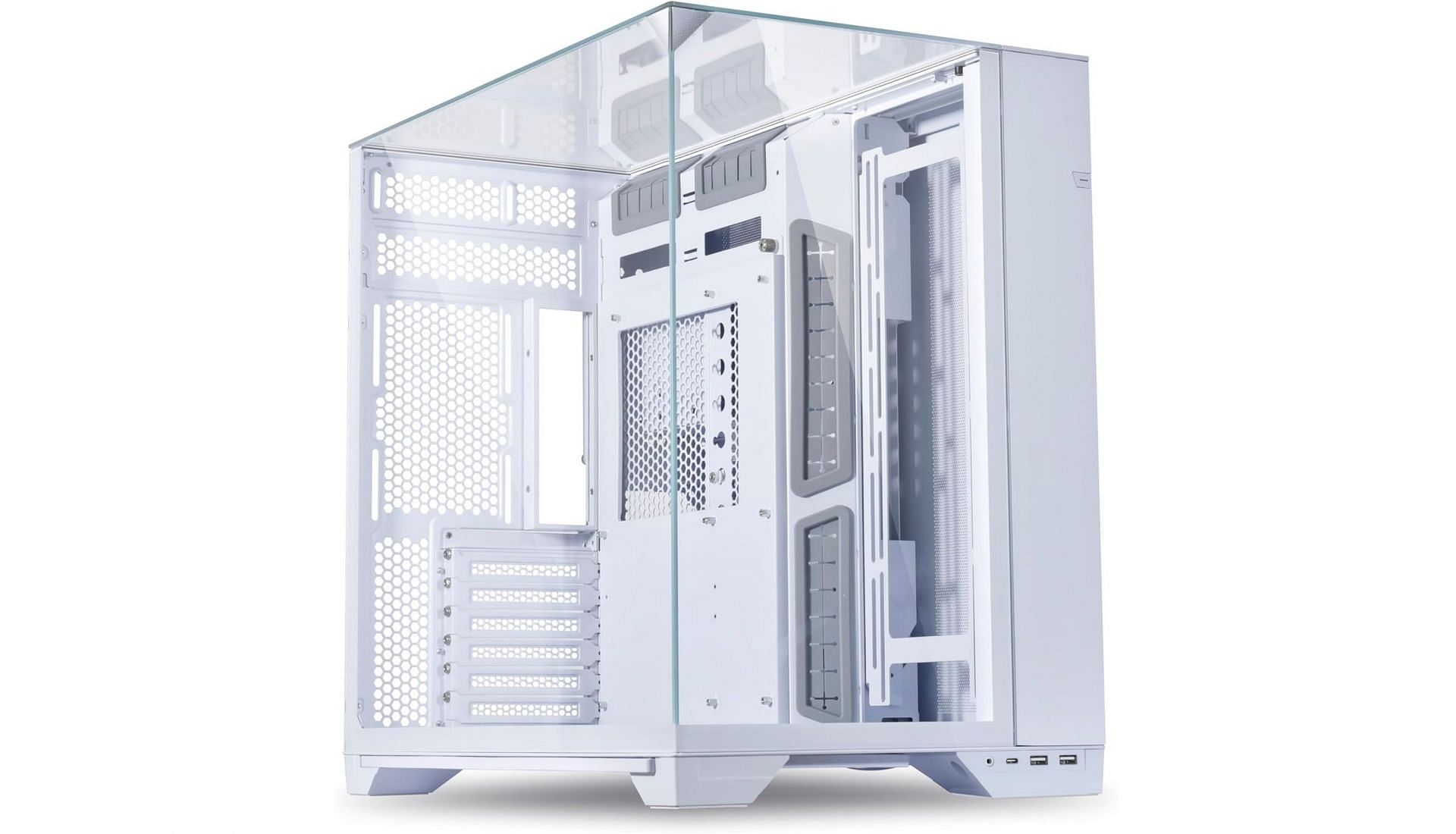 Lian Li O11 Vision PC case with three-sided tempered glass panels (Image via Lian Li)