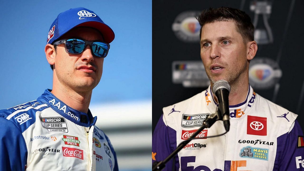 “He’s Getting A Little Frustrated” - Denny Hamlin On Joey Logano Being ...