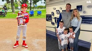 "Losing teeth but winning games" - Freddie Freeman's wife Chelsea shares son Charlie's grit and tenacity while playing in little leagues