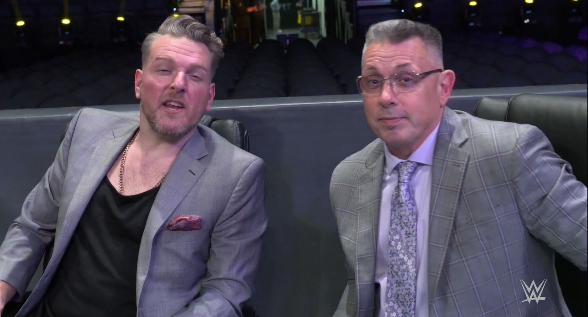 Pat McAfee and Michael Cole have pointed out the mysterious glitches on RAW.