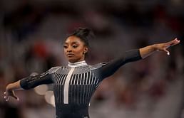 WATCH - Simone Biles performs during U.S. Olympic Gymnastics Podium Training as she gears up to compete in a quest to qualify for her third Olympics