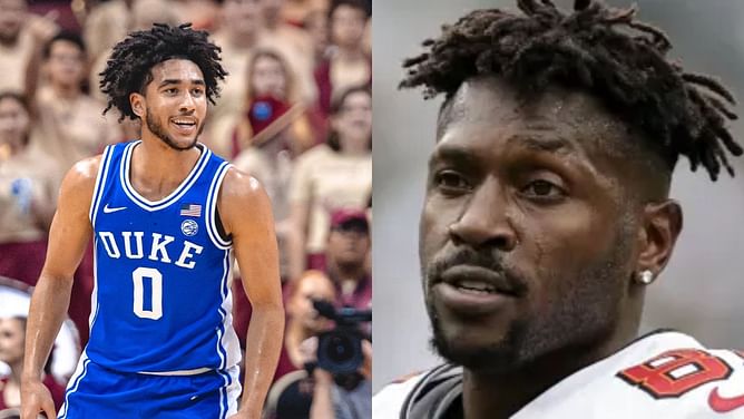 Former NFL star Antonio Brown directs homophobic slur towards Duke star Jared McCain ahead of 2024 NBA draft
