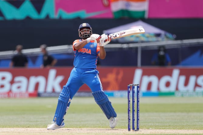 [Watch] Rishabh Pant plays outrageous reverse lap shot for winning runs in IND vs IRE T20 World Cup 2024 match