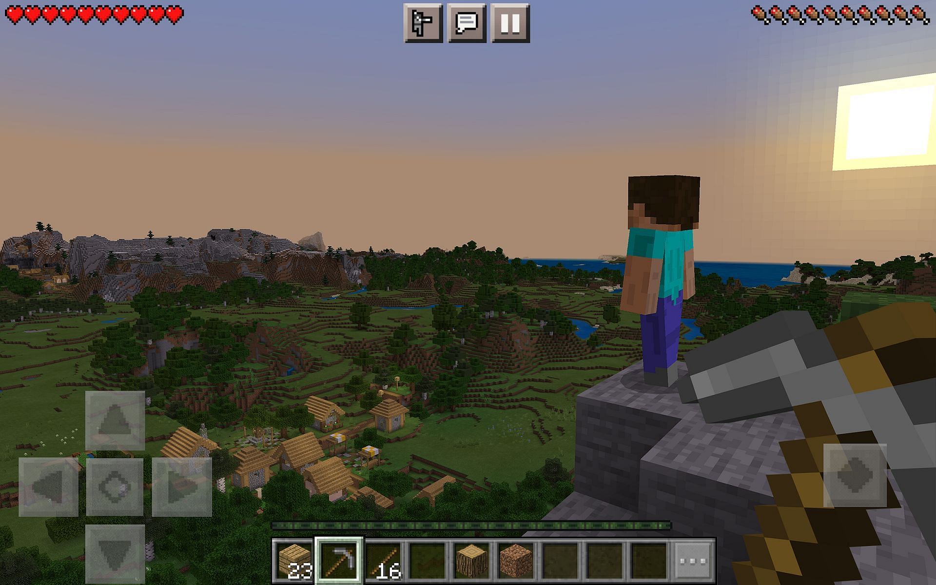 Updating to version 1.21.1 on mobile devices can be carried out via respective app stores (Image via Mojang)