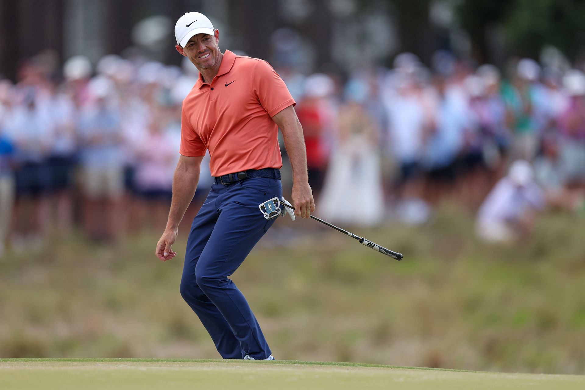 Rory McIlroy at the 2024 U.S. Open - Round One (Image via Sean M. Haffey/Getty Images)