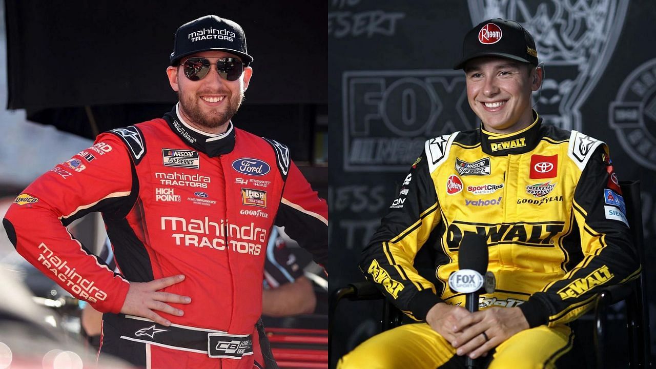 Chase Briscoe and Christopher Bell of NASCAR