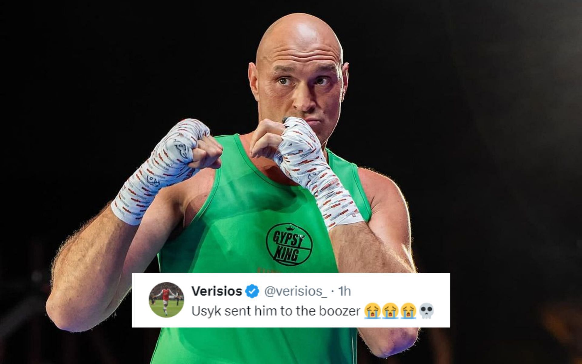 Fans react to Tyson Fury