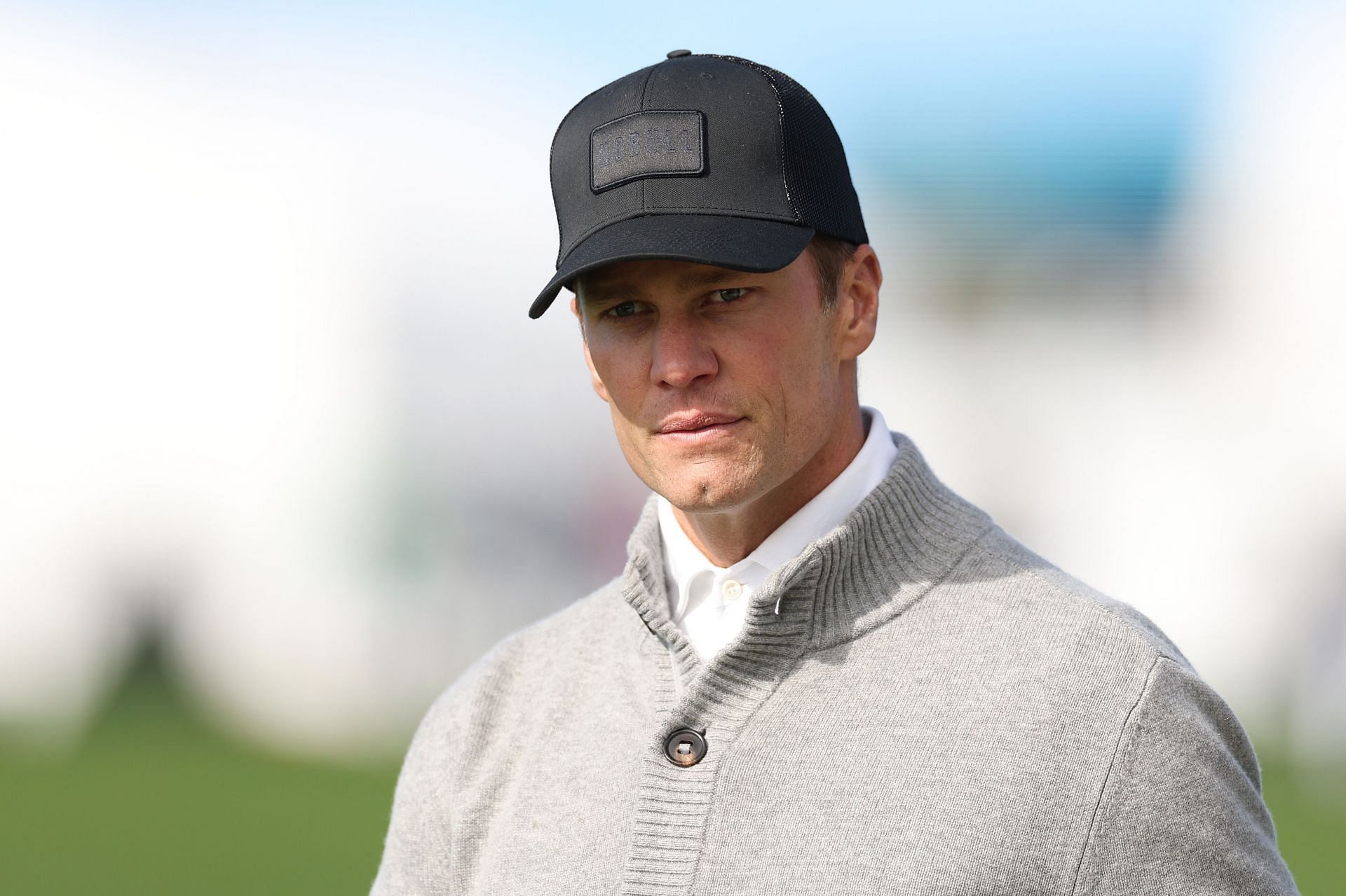 Tom Brady at AT&amp;T Pebble Beach Pro-Am - Round Two