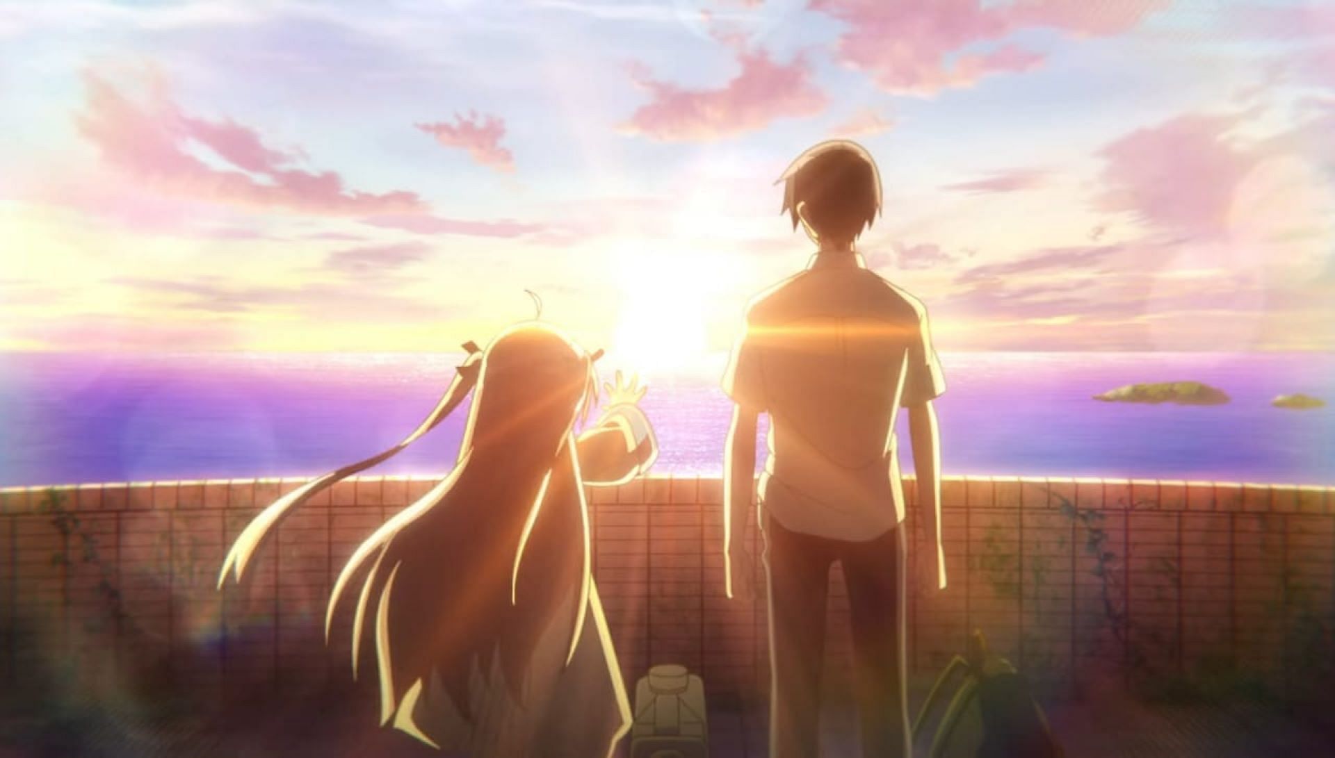 Natsuki and Atri, as seen in the anime (Image via TROYCA)