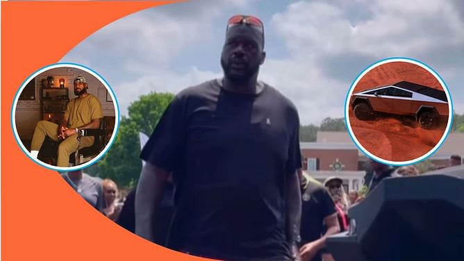 "If Bron could fit in that motherf**ker" - Shaquille O'Neal buys $100,000 Cybertruck from dealership that LeBron James called out for fake marketing