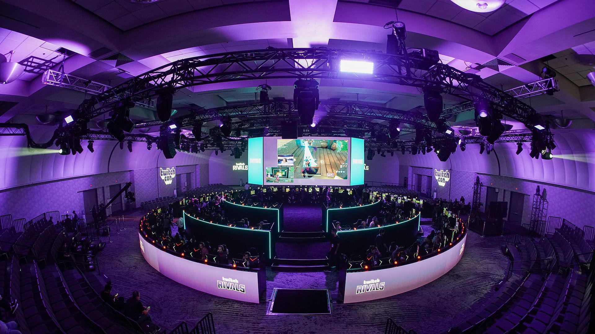 Twitch Rivals arena in TwitchCon San Diego (Image via TwitchCon)