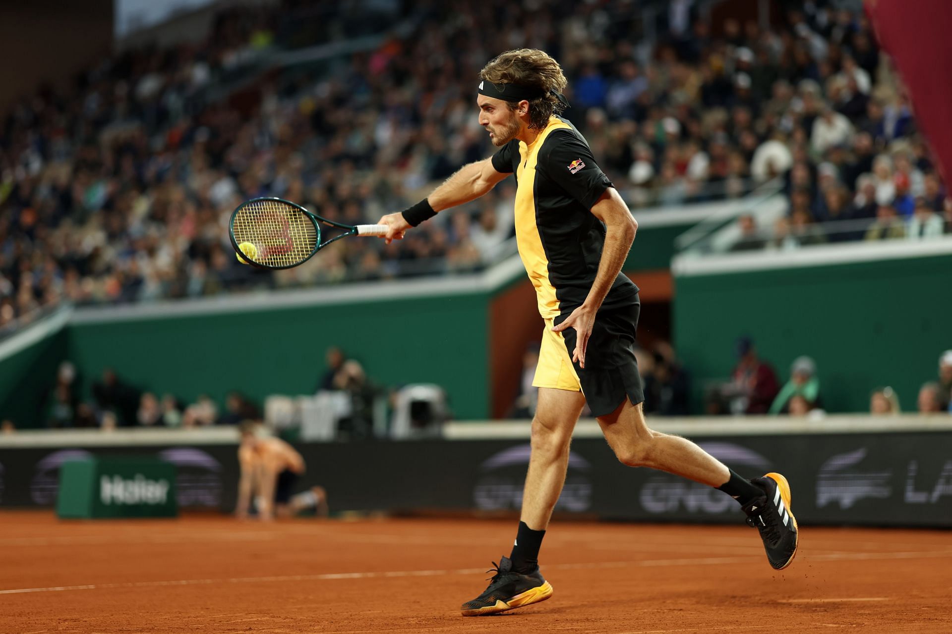 Stefanos Tsitsipas at the 2024 French Open