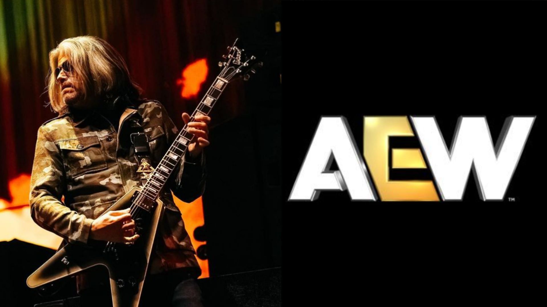 When Tool's guitarist Adam Jones dressed up as an AEW star