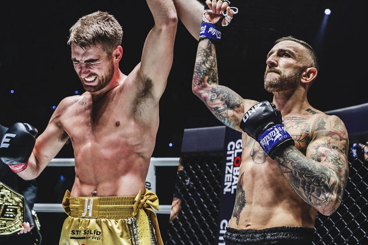 Jonathan Haggerty and Liam Harrison - Photo by ONE Championship