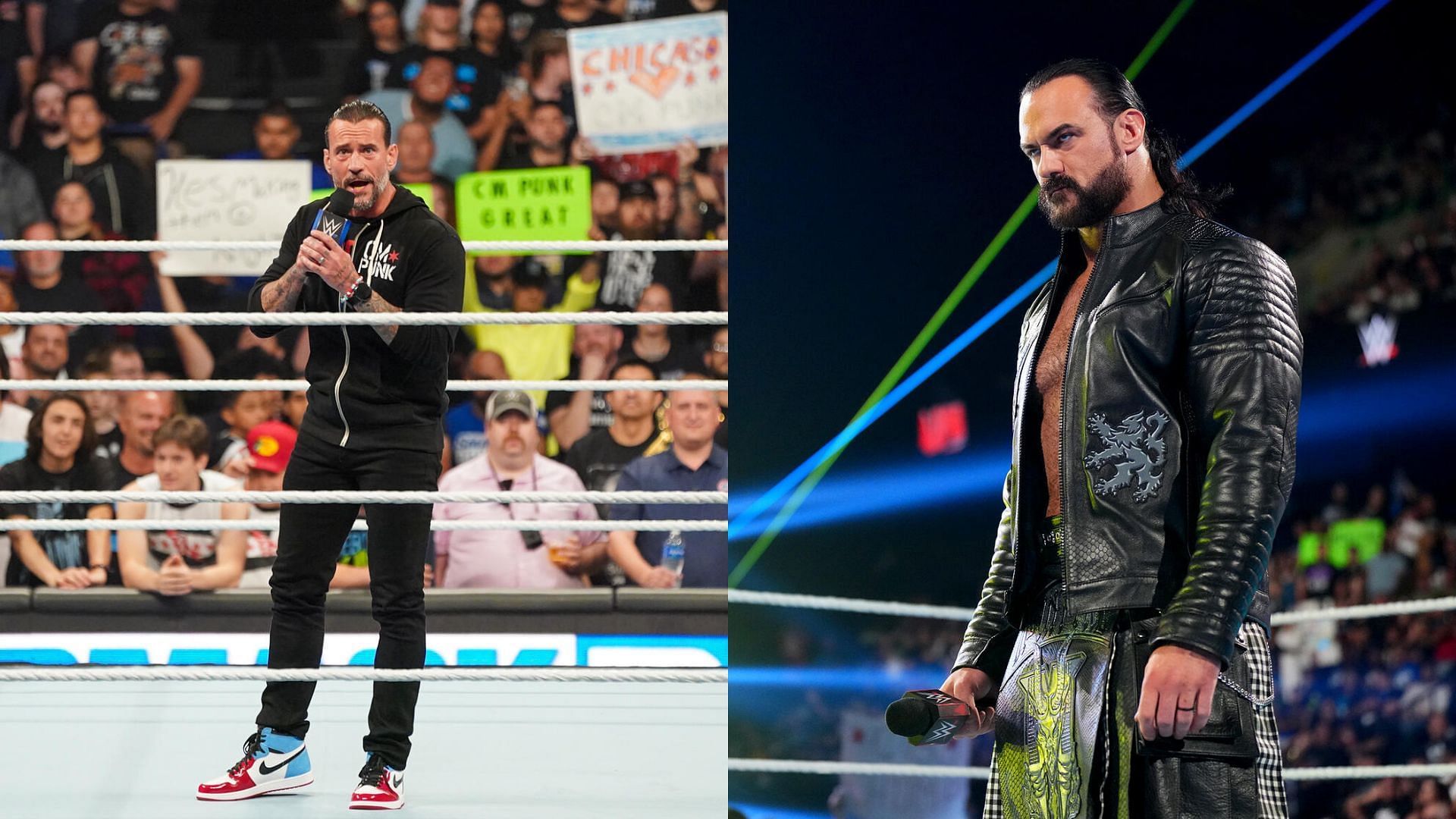 Drew McIntyre and CM Punk after Clash at the Castle! [Image credit: WWE.com]
