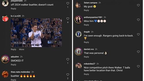 Dodgers fan comment on Seager's home run at Dodger Stadium