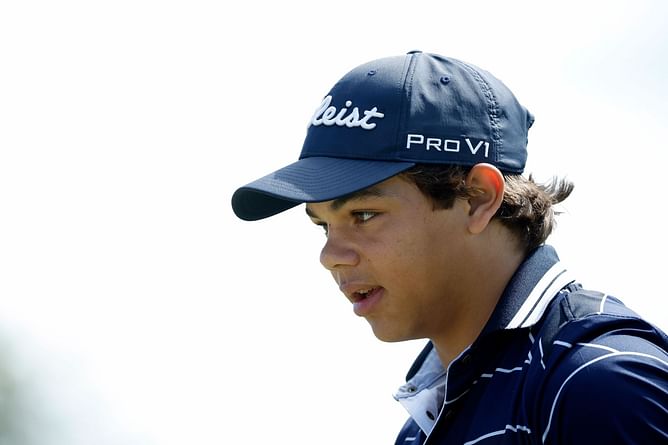 Charlie Woods clocks disappointing finish as 2024 Future Masters gets cut short due to poor weather