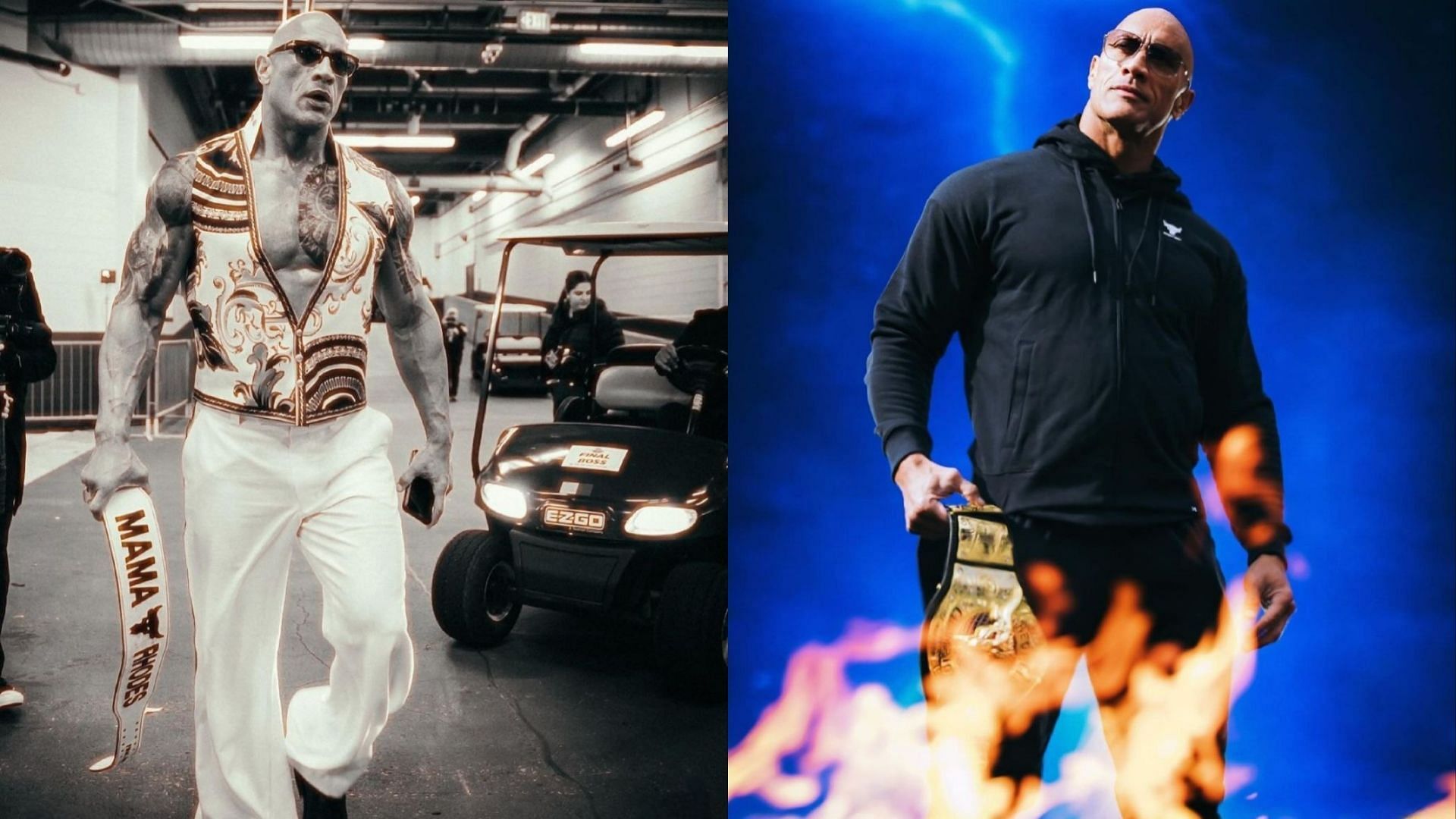 The Rock as The Final Boss during WrestleMania XL