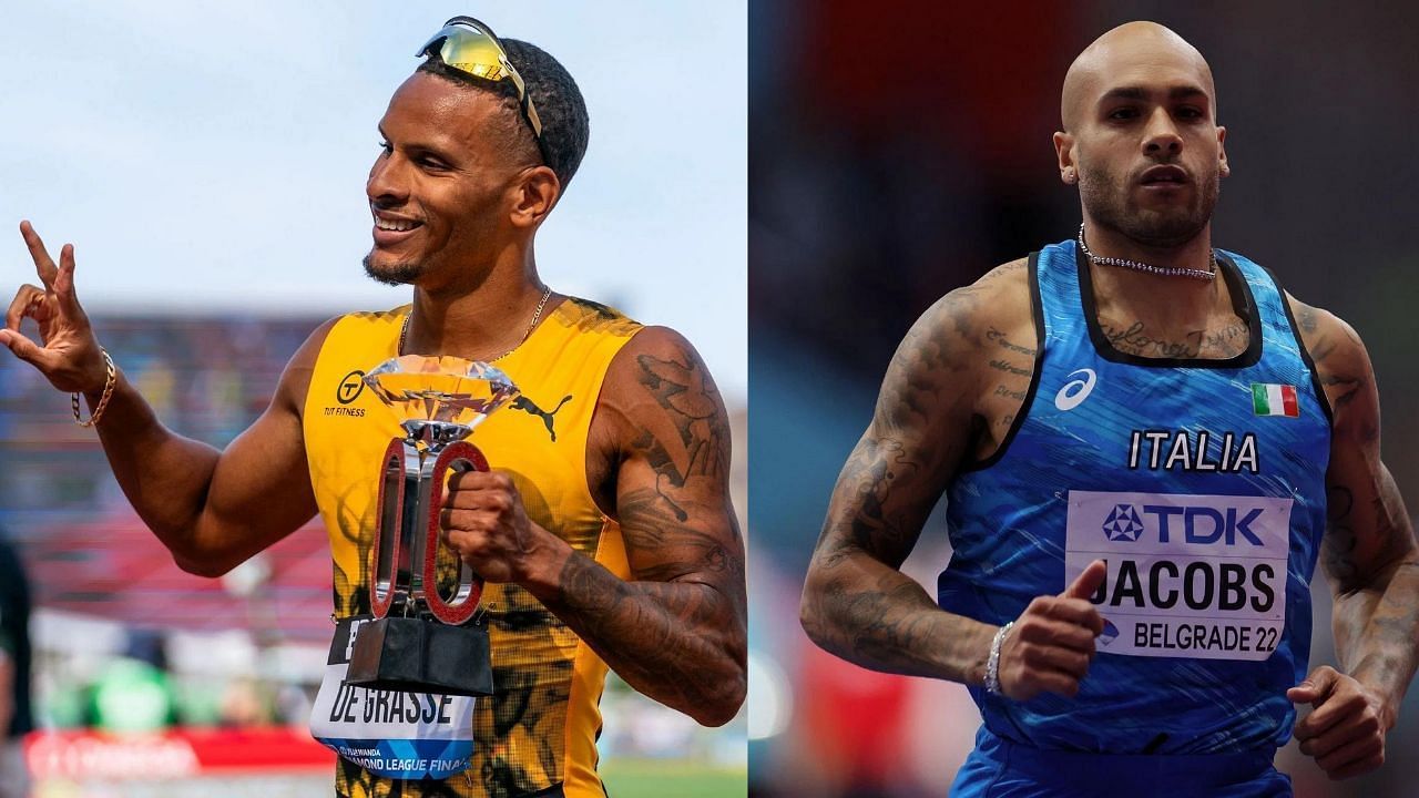 Andre De Grasse and Marcel Jacobs (Image: Getty;Getty)