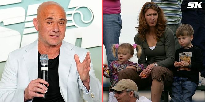 "My wife Steffi Graf can hold the kids longer than me, I struggle" - When Andre Agassi lamented about how his back injury affected his off-court life
