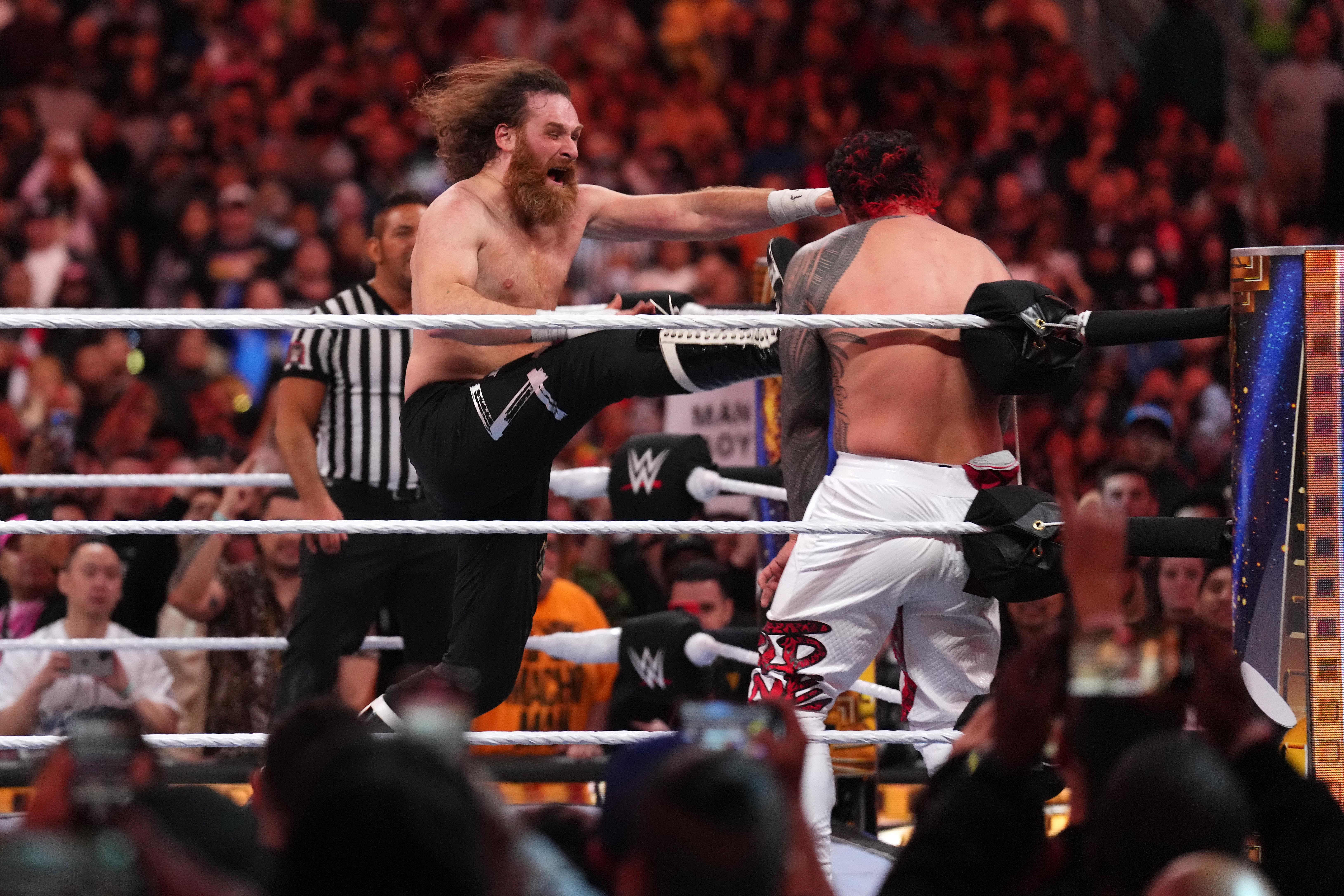 Wrestling: WWE Wrestlemania Night 1