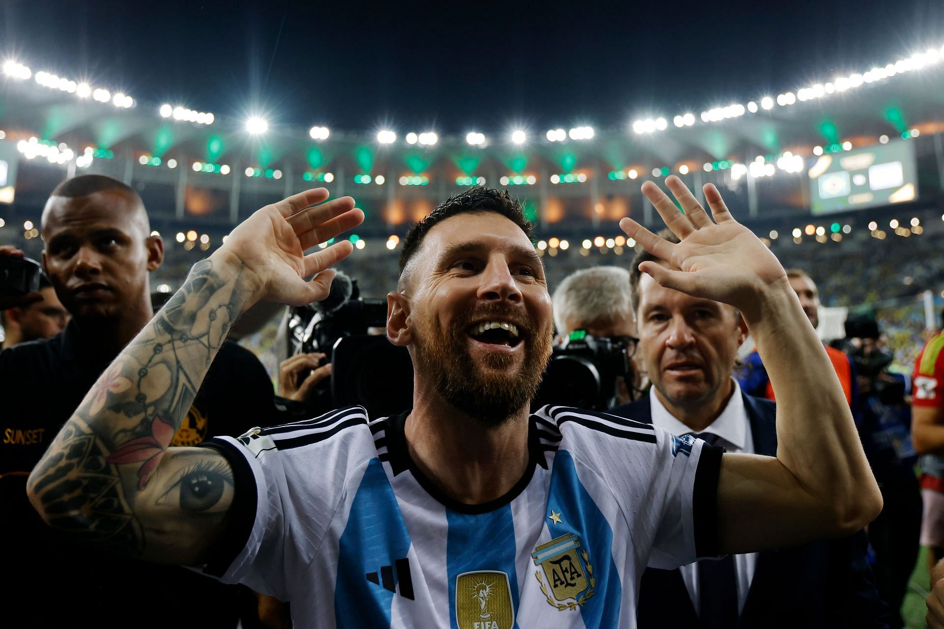 Argentina captain Lionel Messi