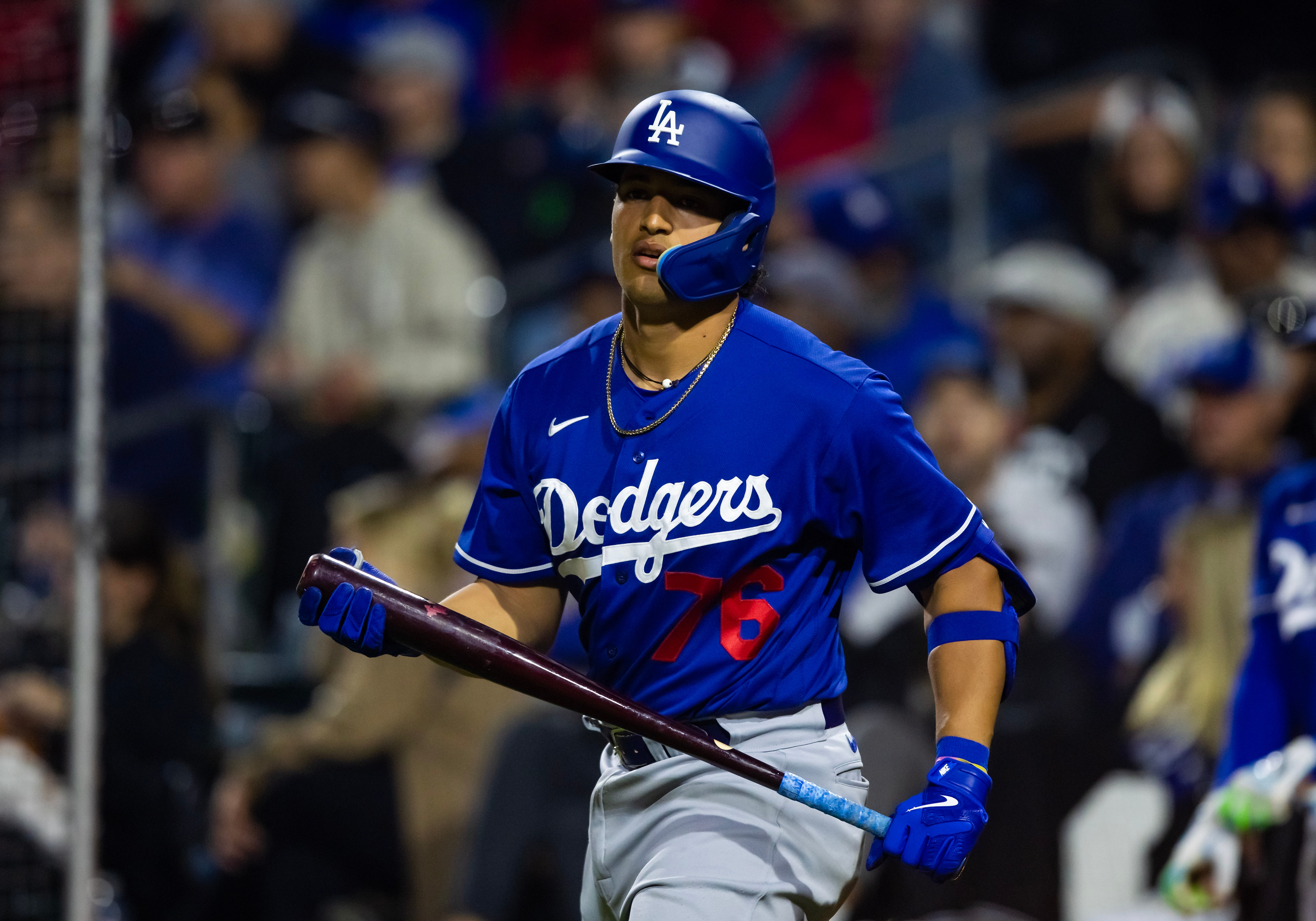 Diego Cartaya might be traded away this deadline by the Dodgers (IMAGN)