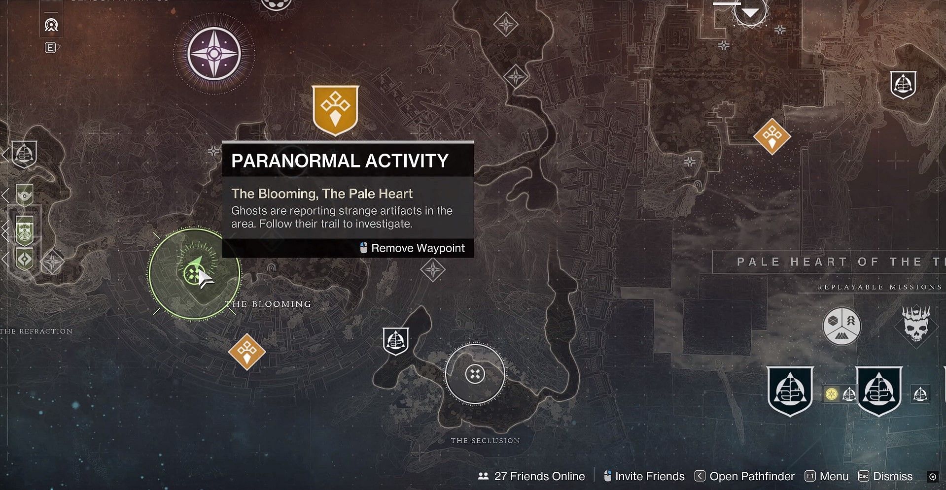 The Blooming Paranormal Activity location (Image via Bungie)