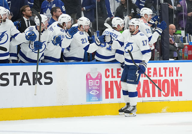 NHL: Stanley Cup Playoffs-Tampa Bay Lightning at Toronto Maple Leafs