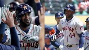 WATCH: Yordan Alvarez's wife Monica shares video of her memories with the Astros star for his birthday