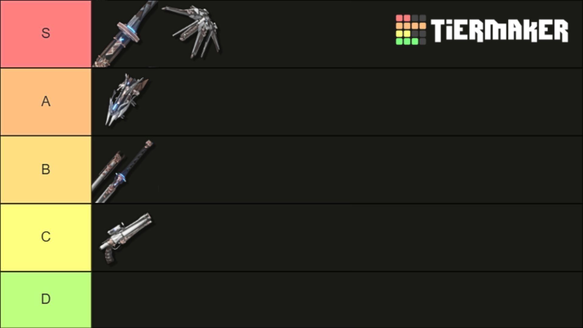 Wuthering Waves battle pass weapons tier list (Image via Sportskeeda)