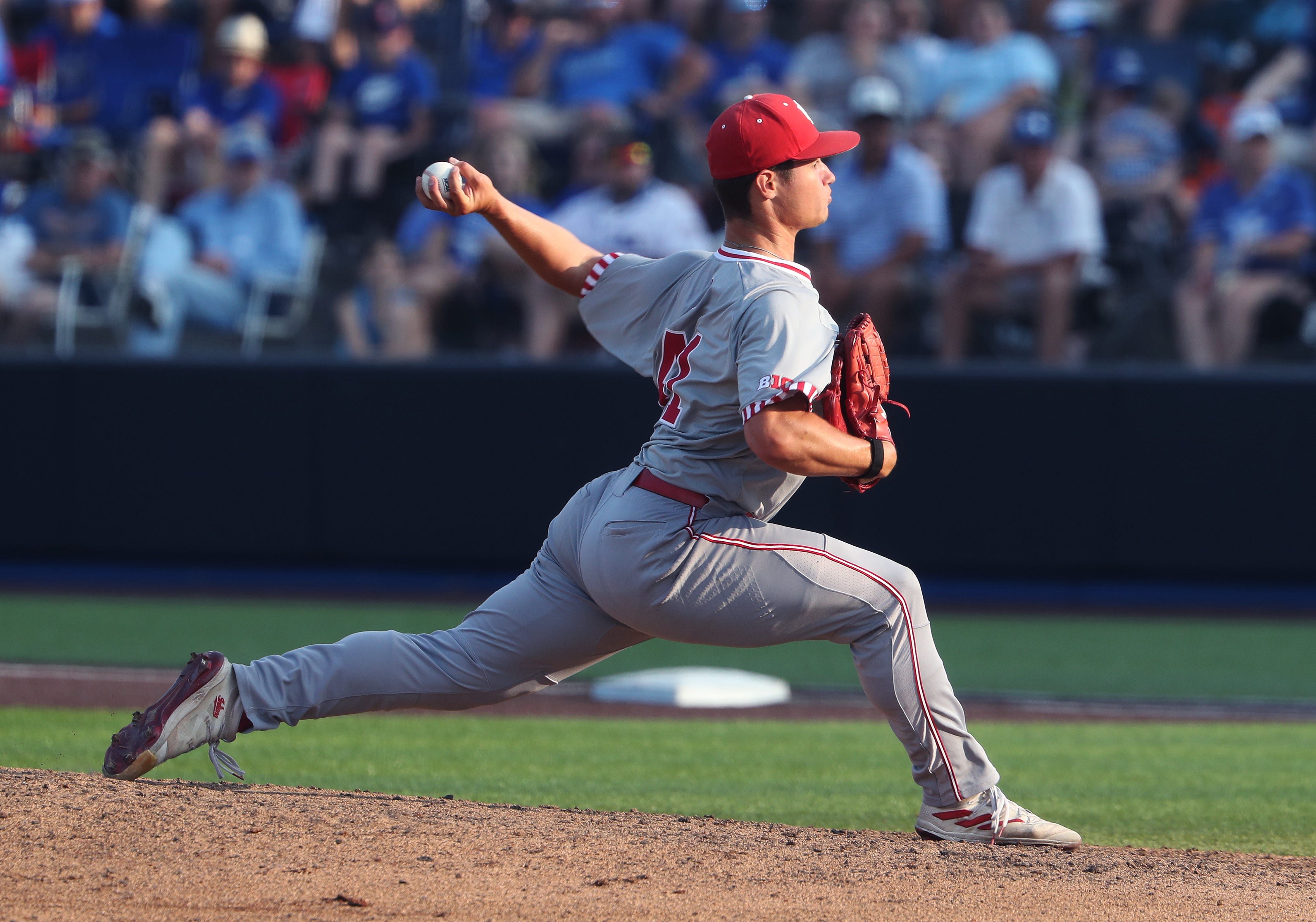 Indiana Hoosiers pitcher Ty Bothwell