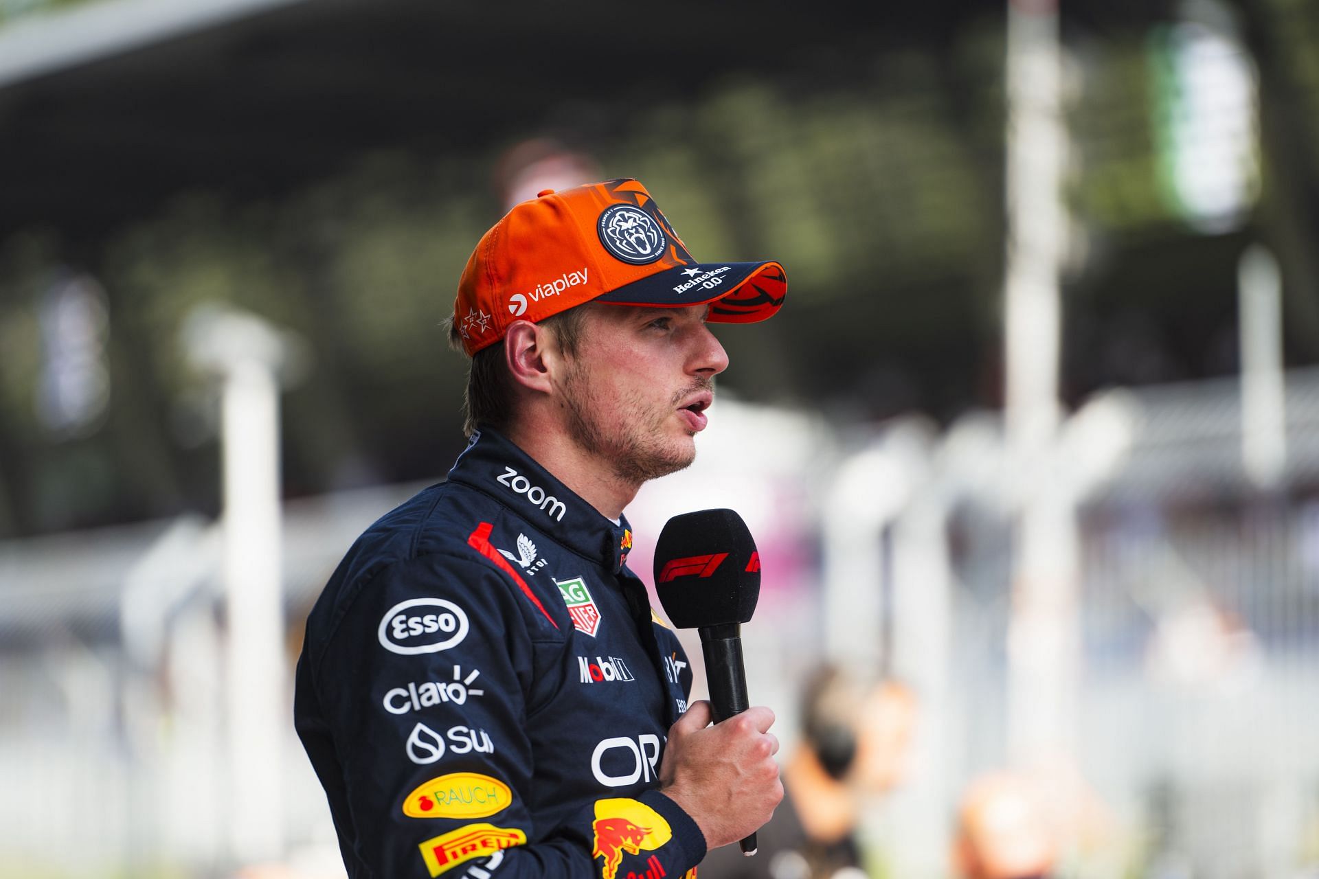 Max Verstappen at the Austrian GP qualifying